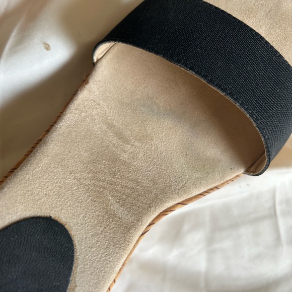 9 & Co. Black Wedges: Size 8 - Picture 6 of 7